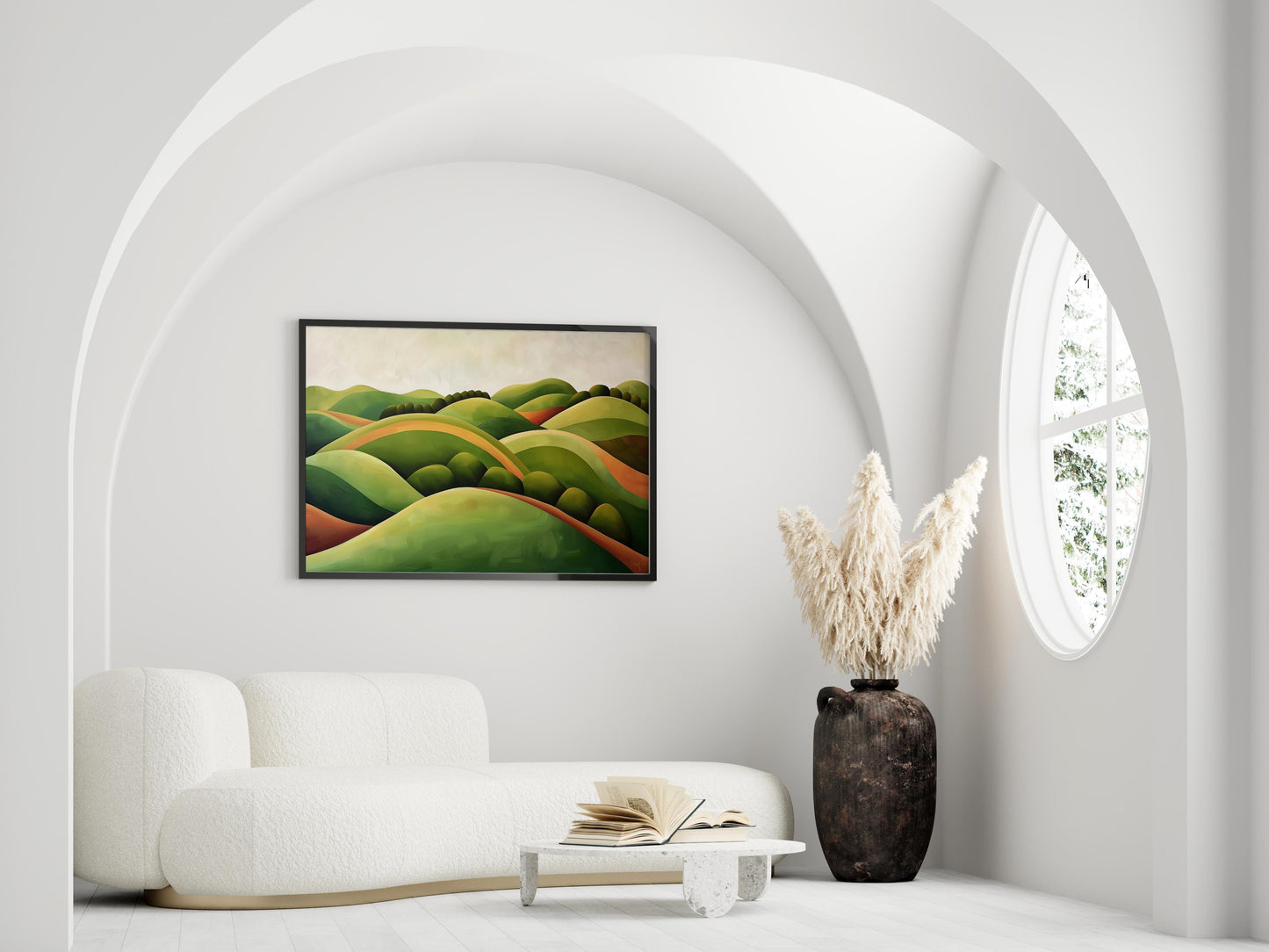 Hills of Harmony- Art Deco, Harmony, Aix-en-Provence, Interior, Botany