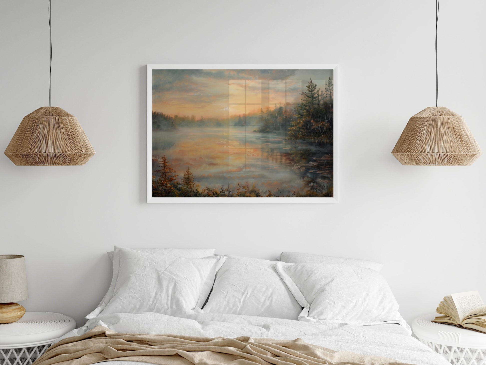 Dawn in Algonquin Park- Play of light, Ontario, Pines, Wall decor, Gallery