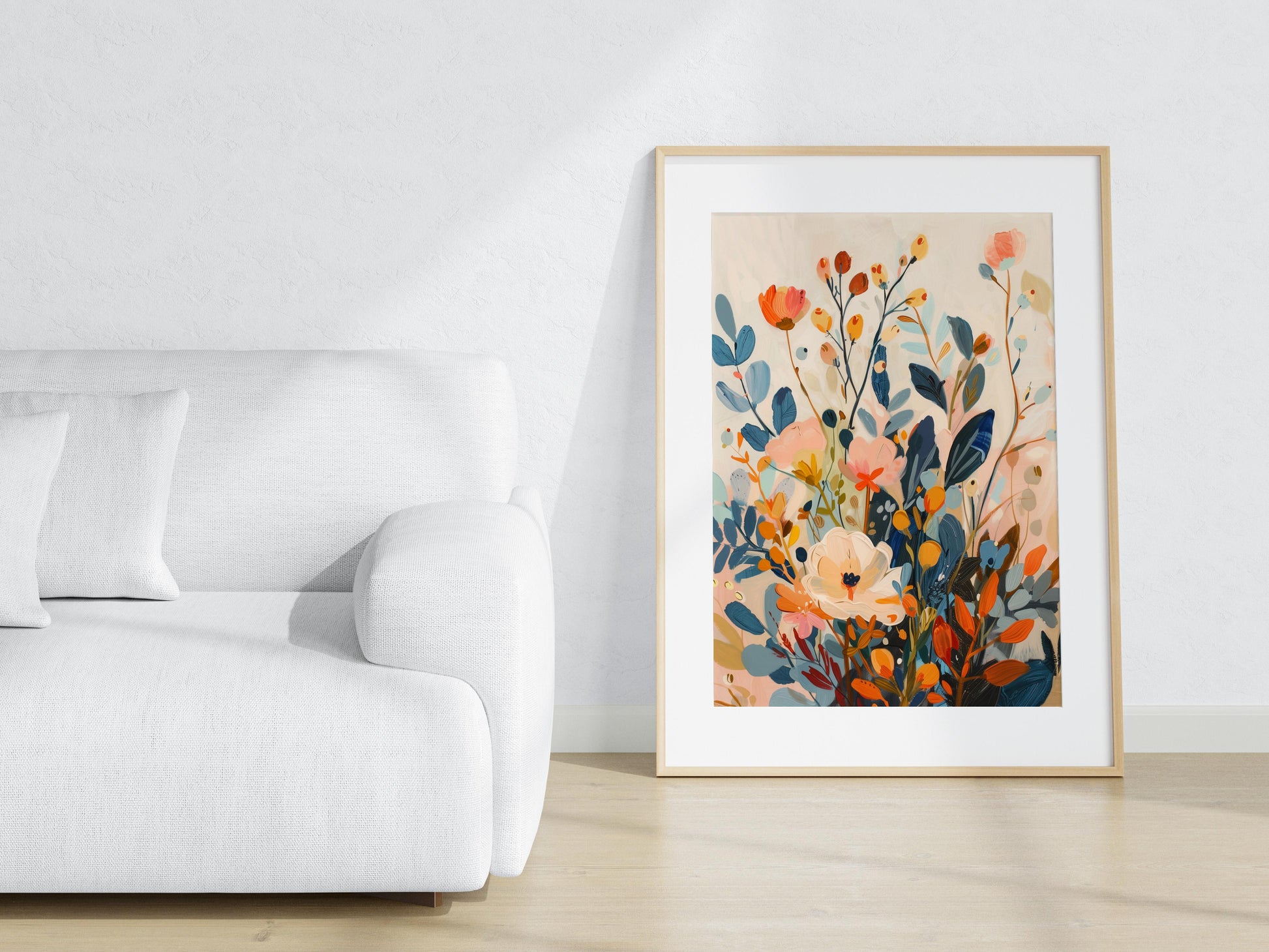 Floral Symphony in Pastel- impressionism, collection, decorative, elegant, Eloise Belmonte