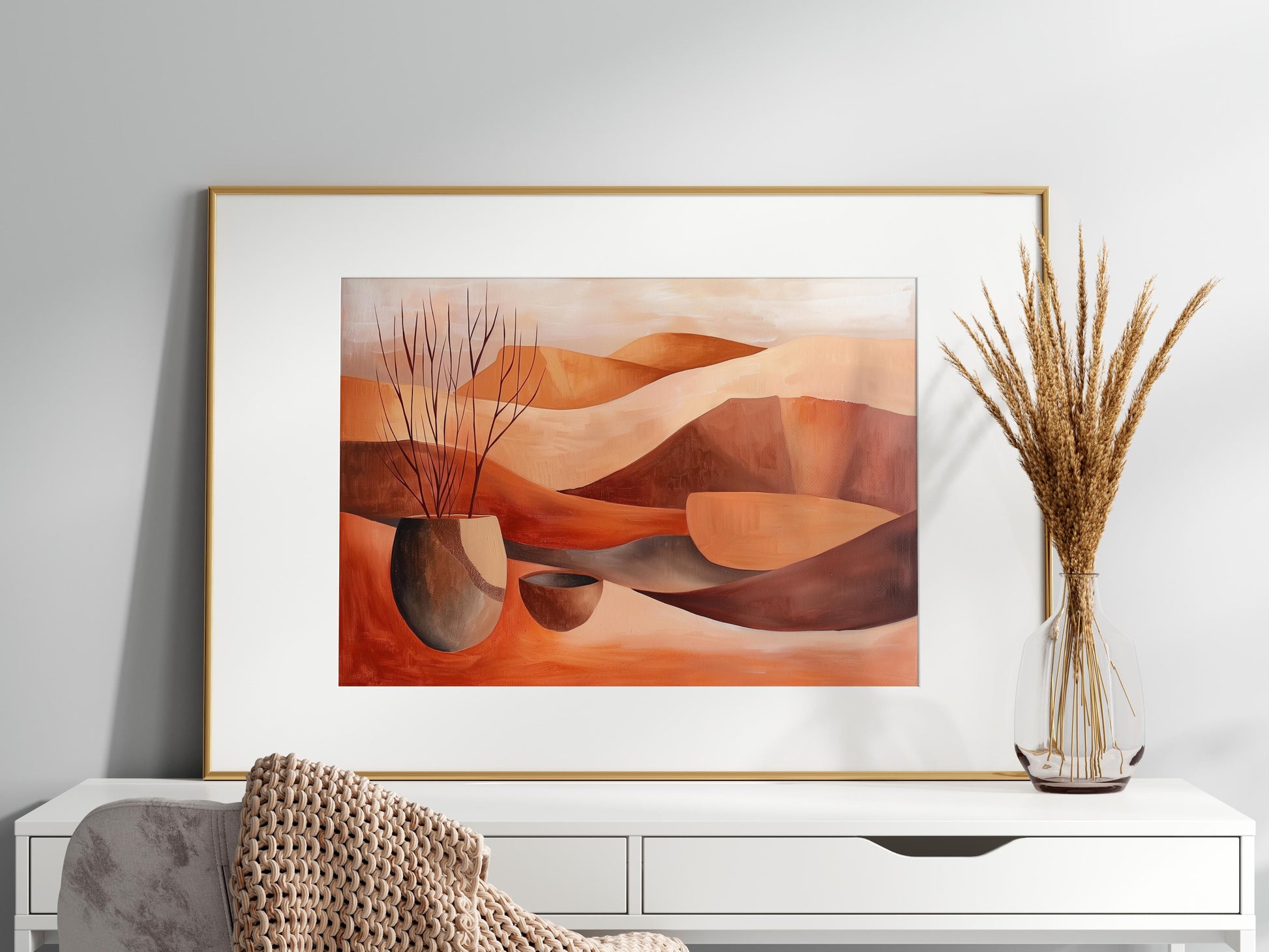 Flüstern der Natur- Eloise Belmonte, elegance, modern art, geometric abstraction, nature representation