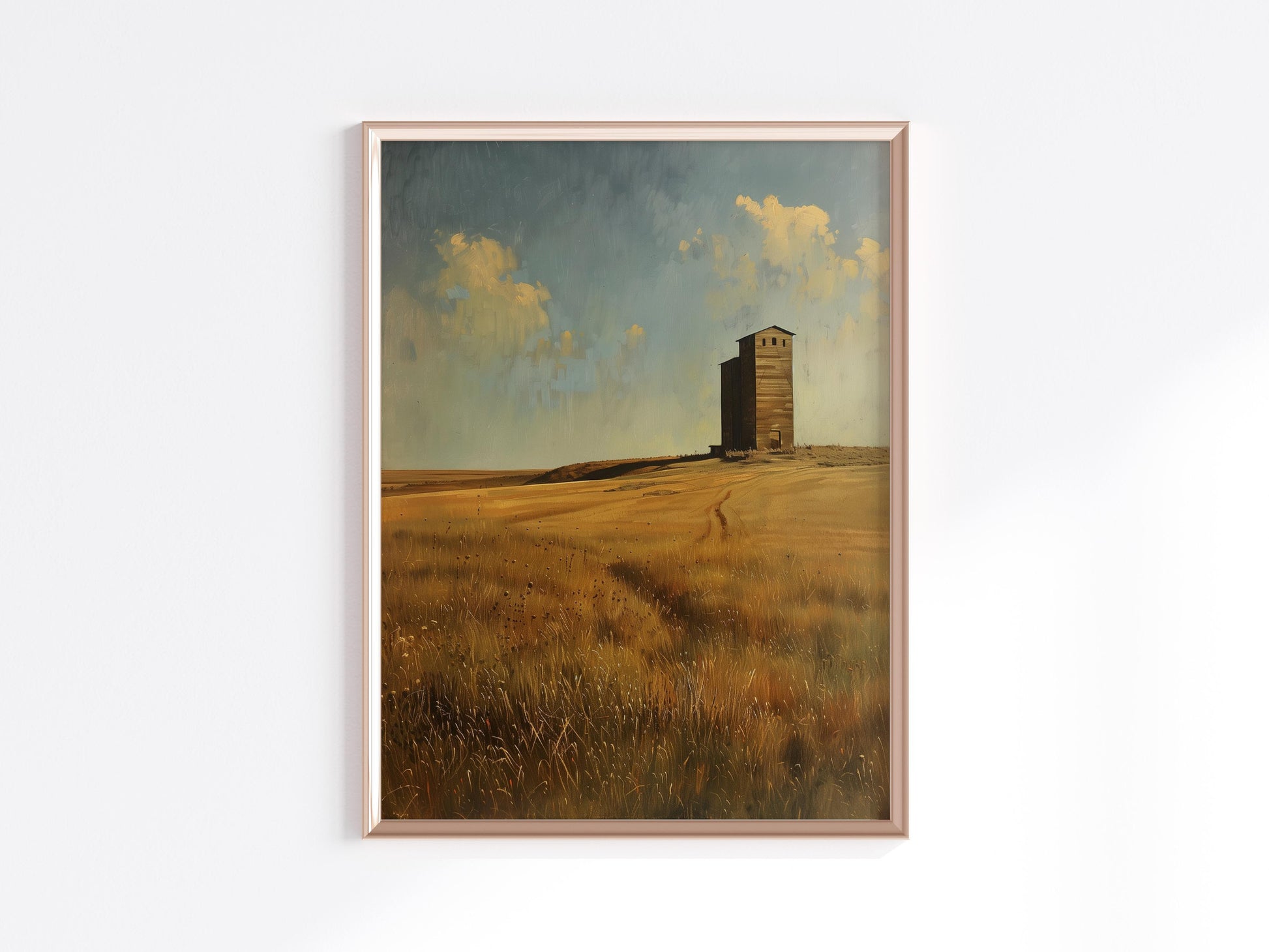 Vastness- Idyll, Agriculture, Grain silo, Rurality, Serenity